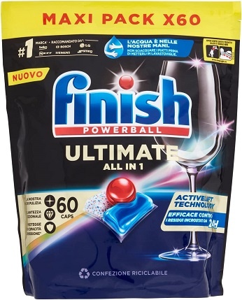 Finish Quantum Ultimate za mašinsko pranje 60kom